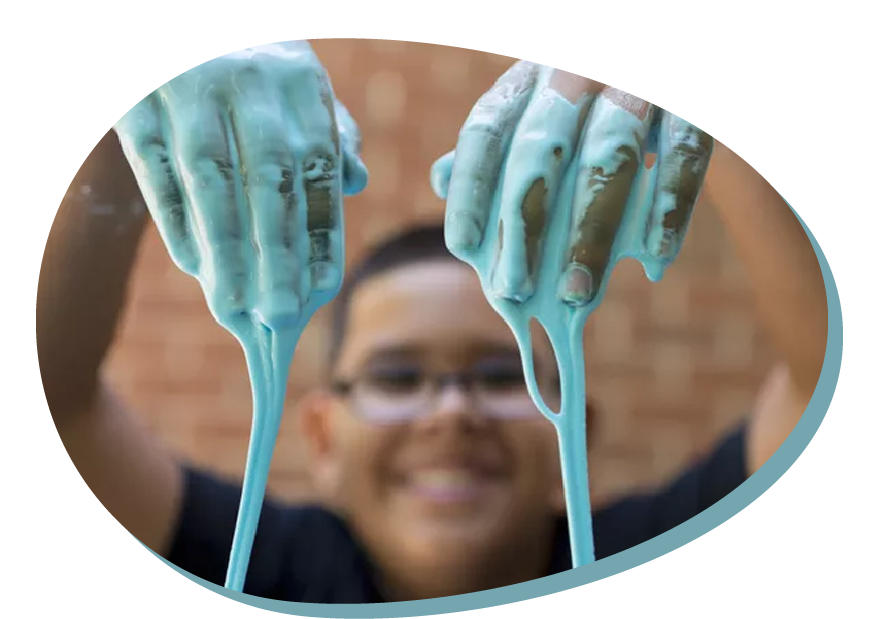 Making Slime with Cornstarch